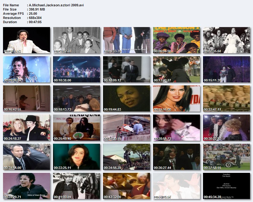 A Michael Jackson sztori online