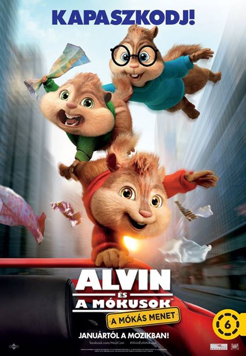 Alvin és a mókusok 4 – Mókás menet online