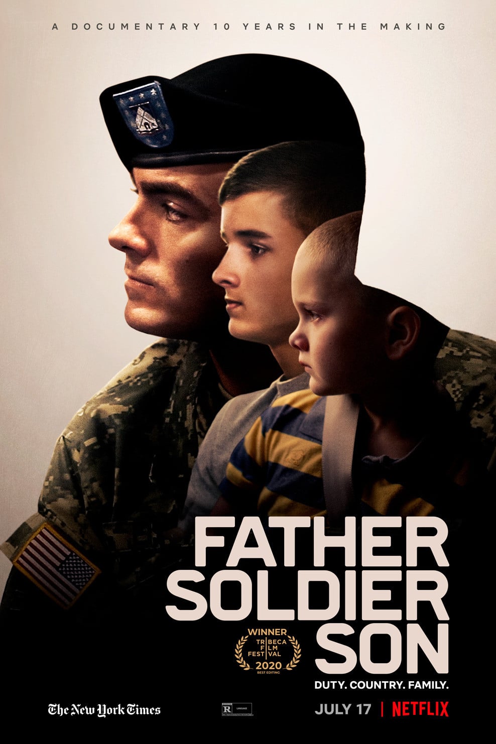 Apa, katona, fiú
