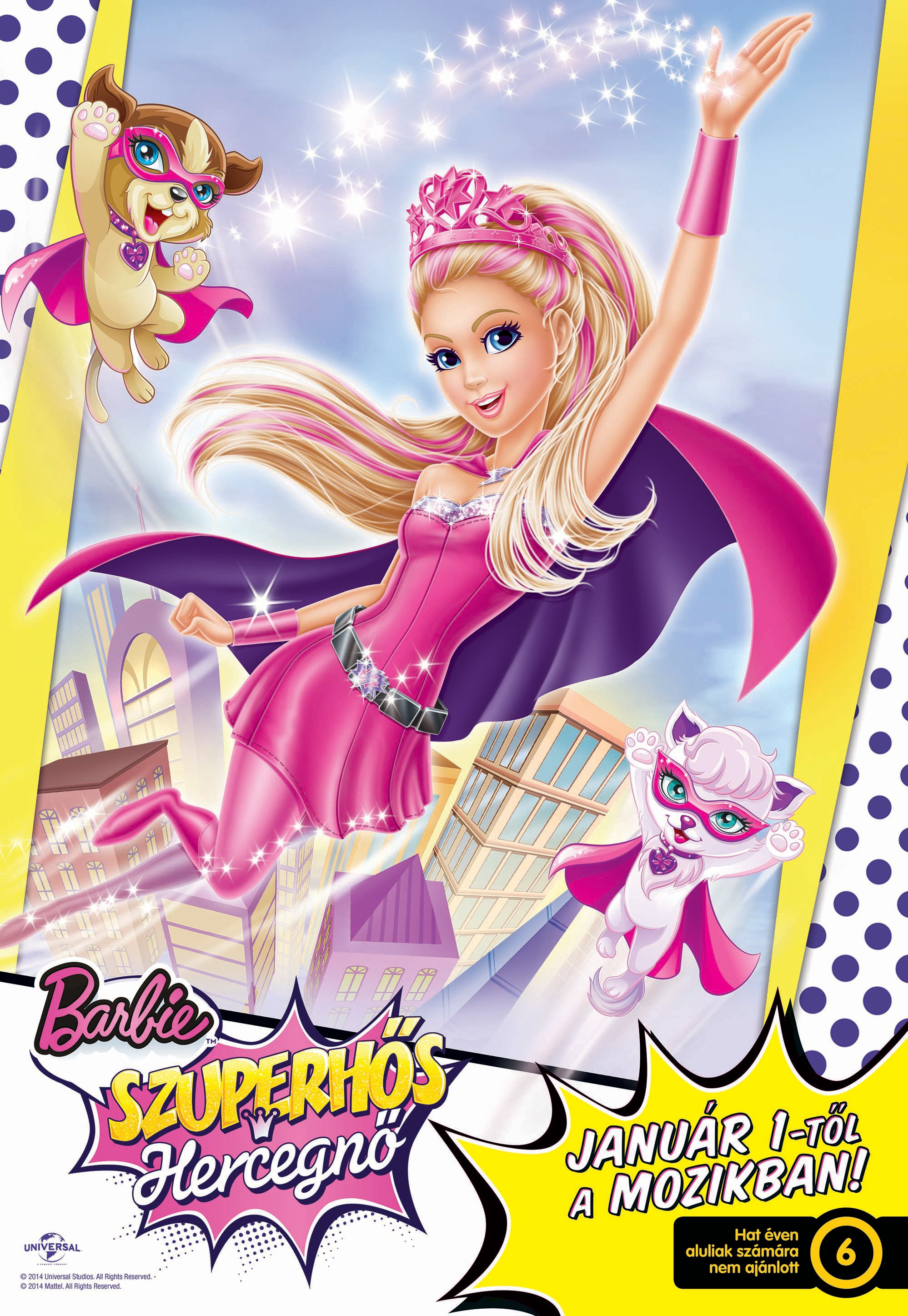 Barbie: Szuperhős hercegnő online