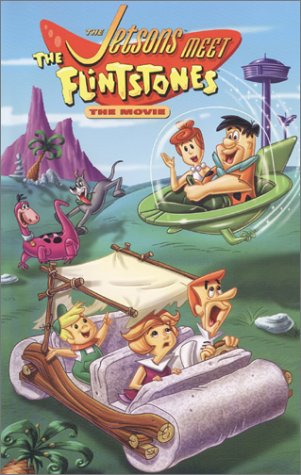 Jetsonék vendégségben a Flintstone családnál