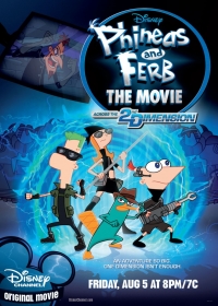 Phineas és Ferb - A film: A 2. dimenzió online