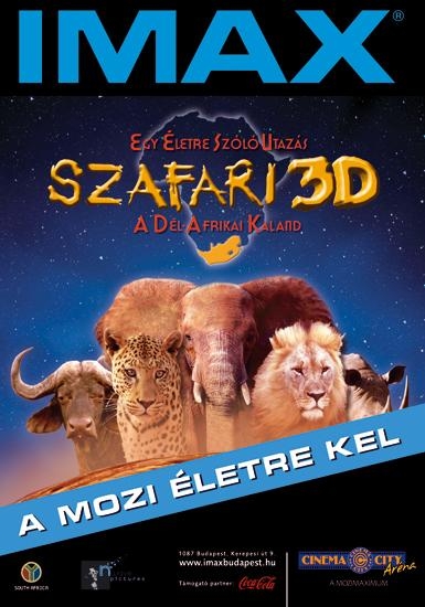 Szafari 3D - a Dél-Afrikai kaland